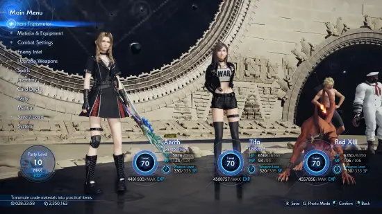 《最终幻想7：重生》蒂法爱丽丝MOD：黑衣美少女超时尚