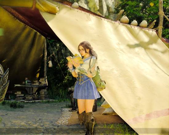 《怪物猎人：荒野》看板娘超美新装Mod：哪家少女这么可爱？