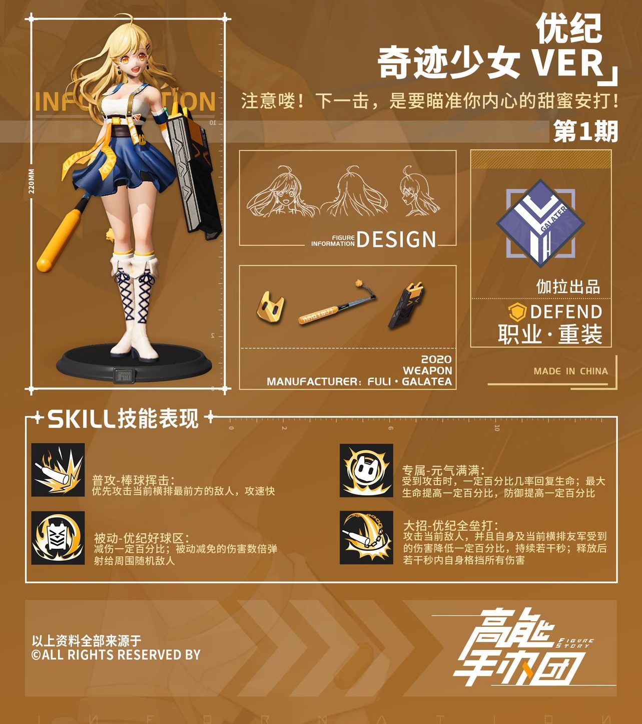 《高能手办团》人物介绍：优纪