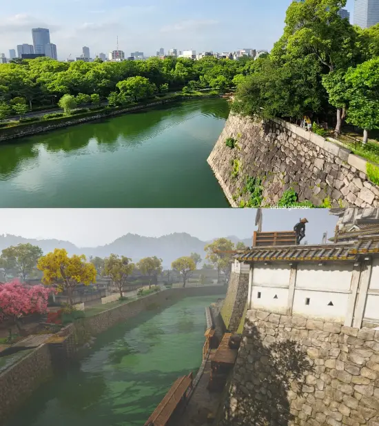 《刺客信条影》游戏场景和现实照片对比：还原历史文化！