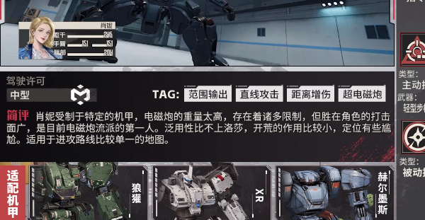 《钢岚》肖妮角色推荐介绍