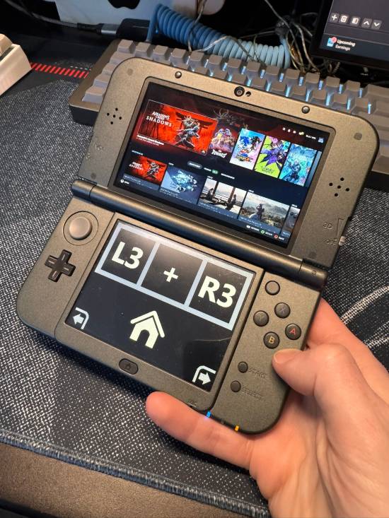 240P爽玩！外网玩家用3DS串流游玩《AC影》