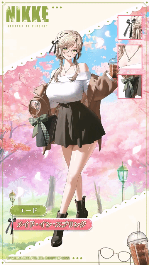 《妮姬》日服推出免费皮肤：登陆二十一天即可领取
