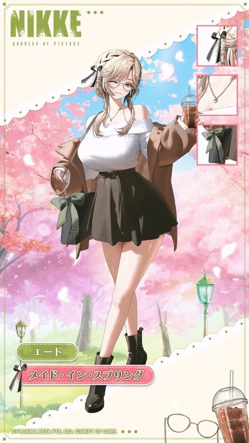 《妮姬》日服推出免费皮肤：登陆二十一天即可领取