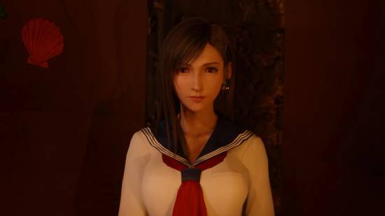 《最终幻想7：重生》高中校服蒂法Mod：少女太可爱了！
