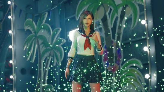 《最终幻想7：重生》高中校服蒂法Mod：少女太可爱了！
