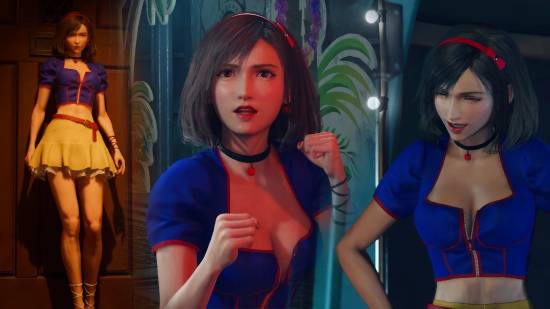 《最终幻想7：重生》白雪公主版蒂法Mod：超还原！