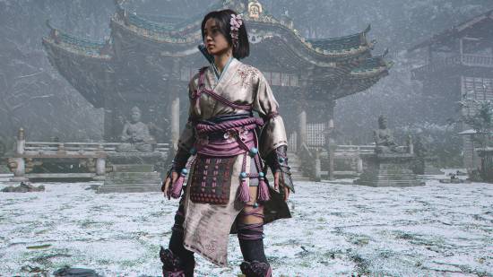 《刺客信条：影》奈绪江/弥助樱花服装展示