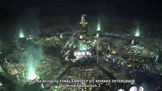 《FF7RE》NS2版宣传片公开！你会在NS2上玩FF吗？
