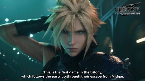 《FF7RE》NS2版宣传片公开！你会在NS2上玩FF吗？