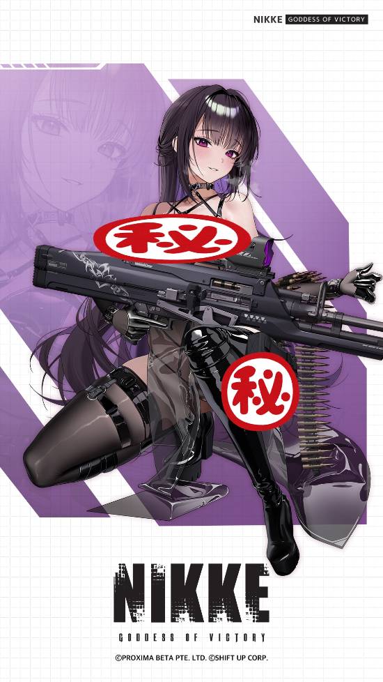 《胜利女神：妮姬》新黑丝角色！枪管旁的魅影