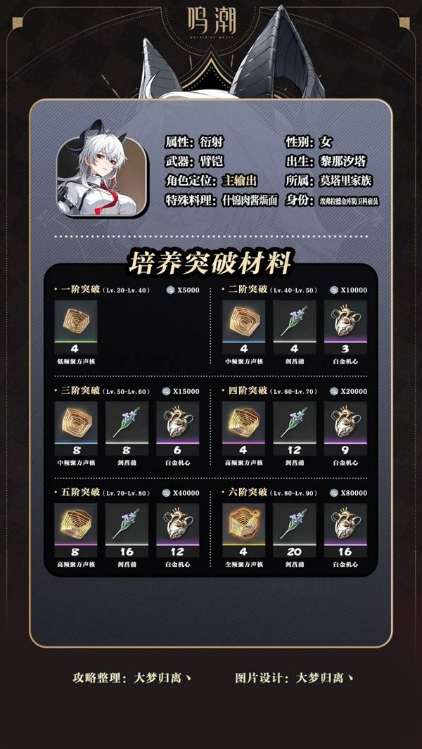 《鸣潮》赞妮养成与出装配队推荐 赞妮怎么养成
