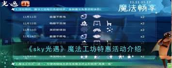 光遇魔法工坊特惠活动怎么玩