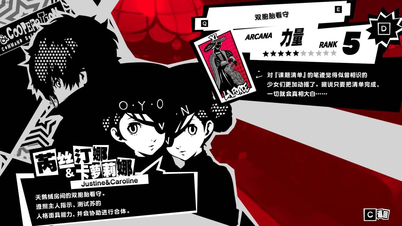 女神异闻录5皇家版Coop优先级分享 女神异闻录5皇家版Coop效果有哪些