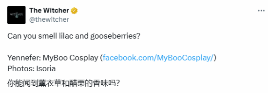《剑星》第三位体模COS过叶奈法！美女气质十足