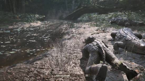 真到能去拍动物世界了！《合金装备3：重制版》潜入DLC鳄鱼装