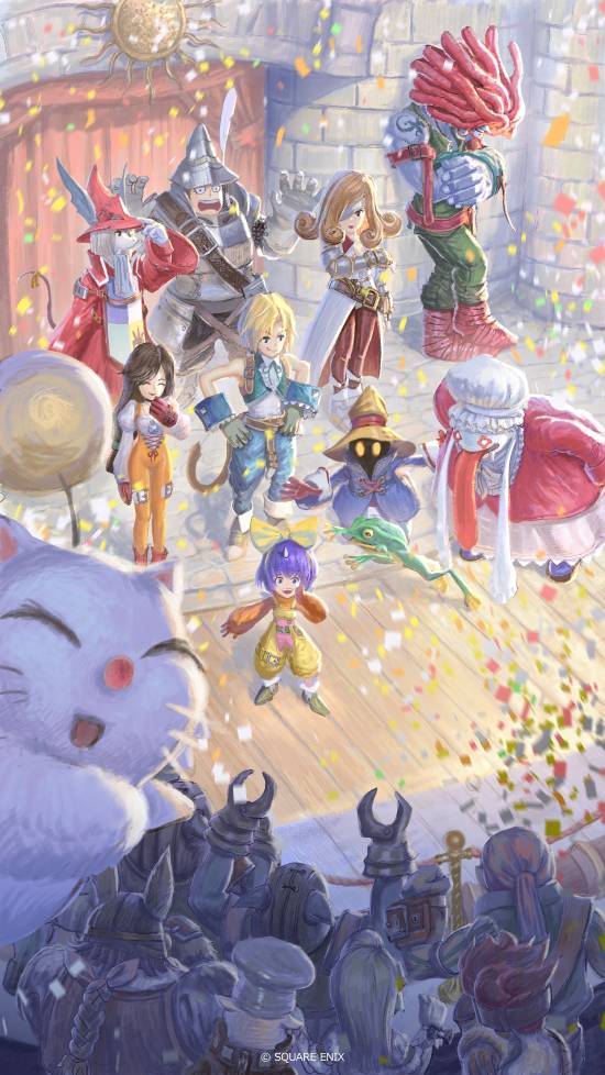 《最终幻想9》多张新插画公开！玩家兴奋：重制版要来了？