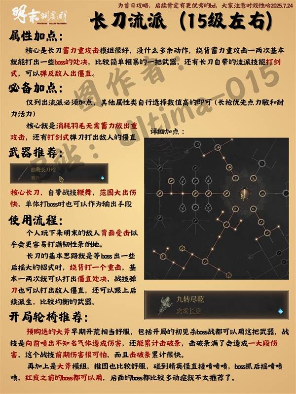 《明末渊虚之羽》四套强力武器流派Build