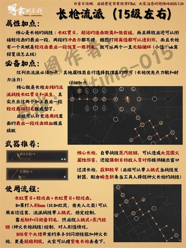 《明末渊虚之羽》四套强力武器流派Build