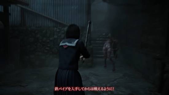 《寂静岭f》超长实机！日系少女手持薙刀战怪物