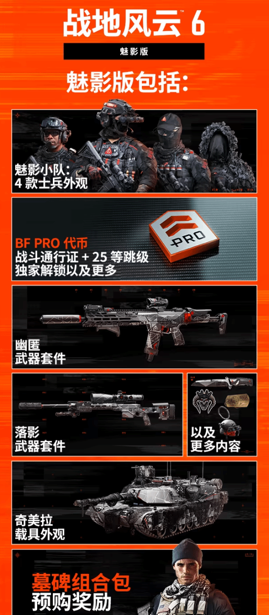 玩家吐槽《战地6》付费黑色皮肤：或影响游戏平衡