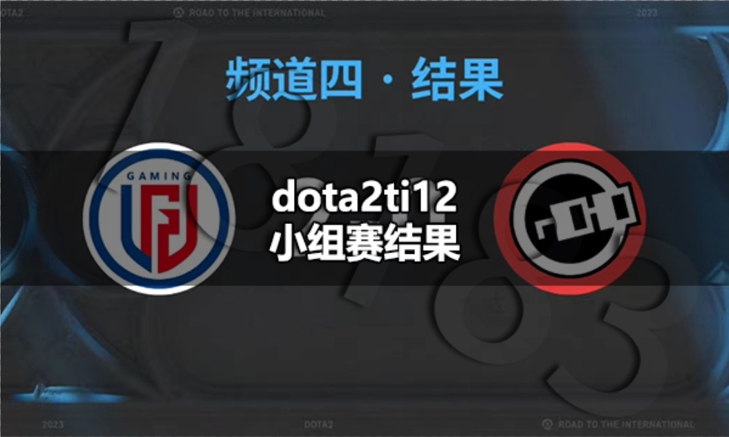 ti12中国战队小组赛成绩汇总