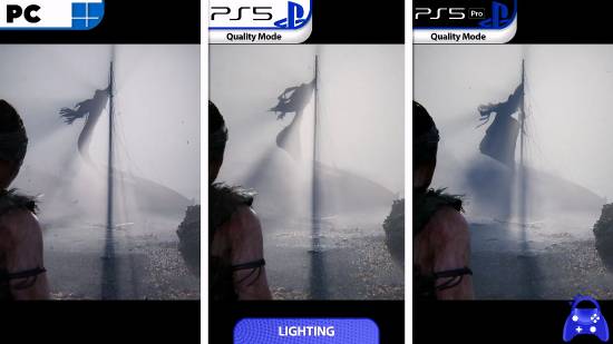 《地狱之刃2》PS5/PS5Pro/PC画质对比 PS5与PC最大区别是渲染分辨率！