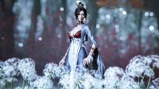 《明末》游戏摄影作品分享：无常绝美 帅气十足