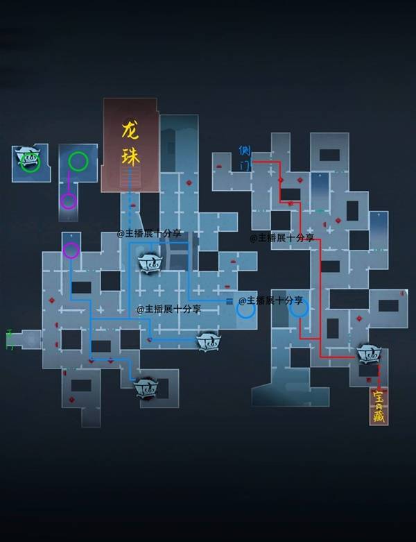 《超自然行动组》昆仑秘境极限侧门在左全地图小抄