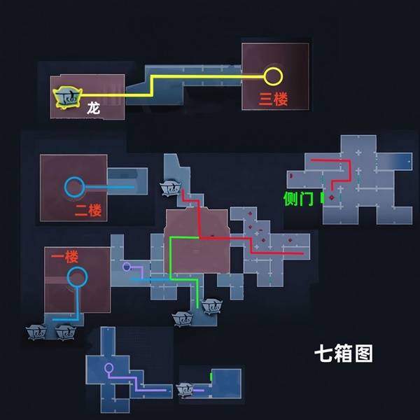 《超自然行动组》昆仑秘境极限侧门在左全地图小抄