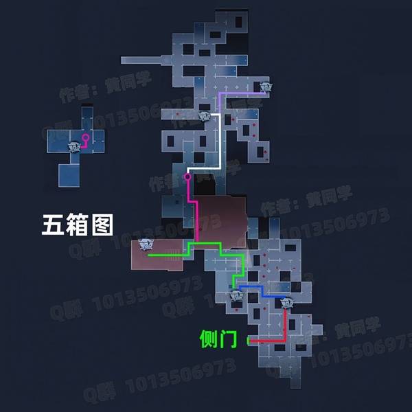 《超自然行动组》昆仑秘境极限侧门在左全地图小抄