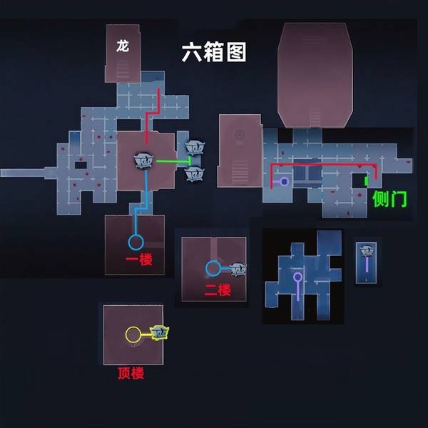 《超自然行动组》昆仑秘境极限侧门在左全地图小抄