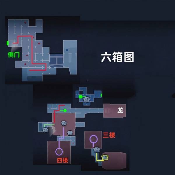 《超自然行动组》昆仑秘境极限侧门在左全地图小抄