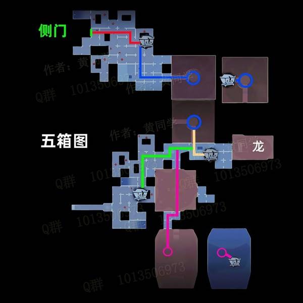 《超自然行动组》昆仑秘境极限侧门在左全地图小抄