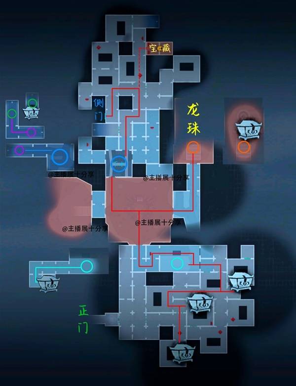 《超自然行动组》昆仑秘境极限侧门在左全地图小抄