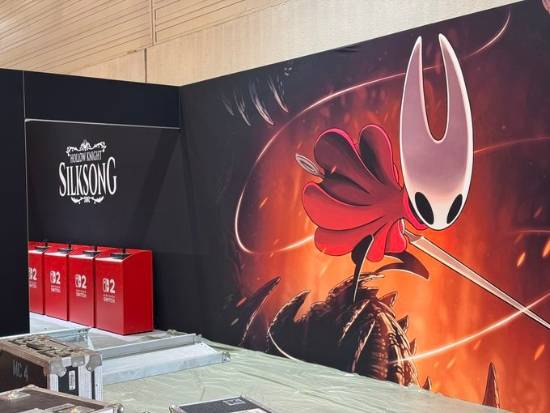 《空洞骑士：丝之歌》首次试玩展台曝光！设备为Switch2
