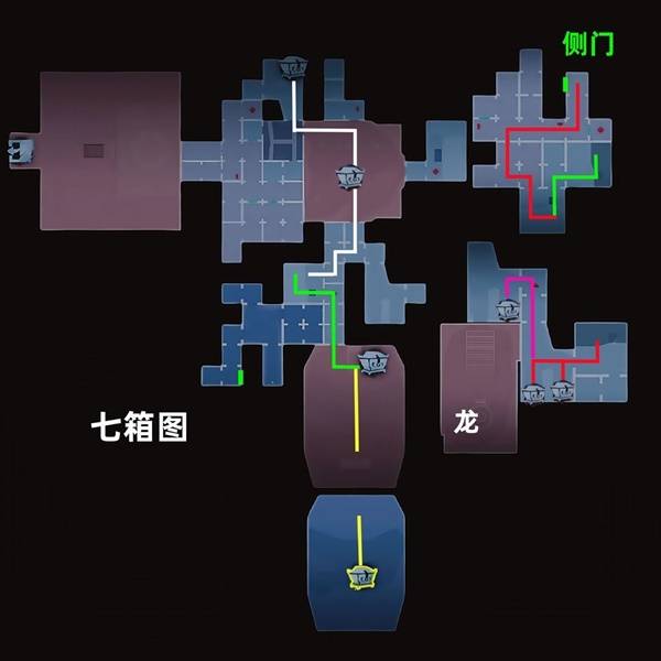 《超自然行动组》昆仑秘境极限侧门在左全地图小抄
