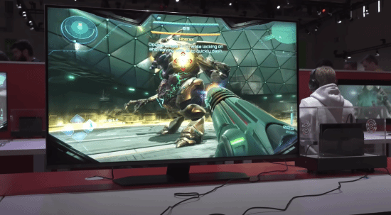《银河战士Prime 4：超越》试玩实机：游戏开头部分以及BOSS战!