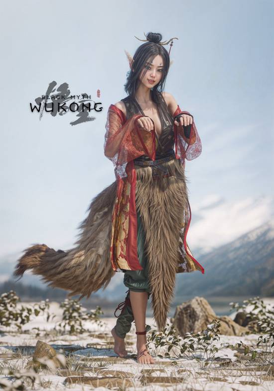 《黑神话》3D图一次看个够！狐妖、蜘蛛精、铁扇公主